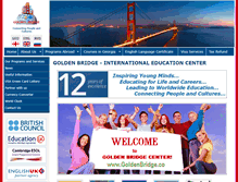 Tablet Screenshot of goldenbridge.co
